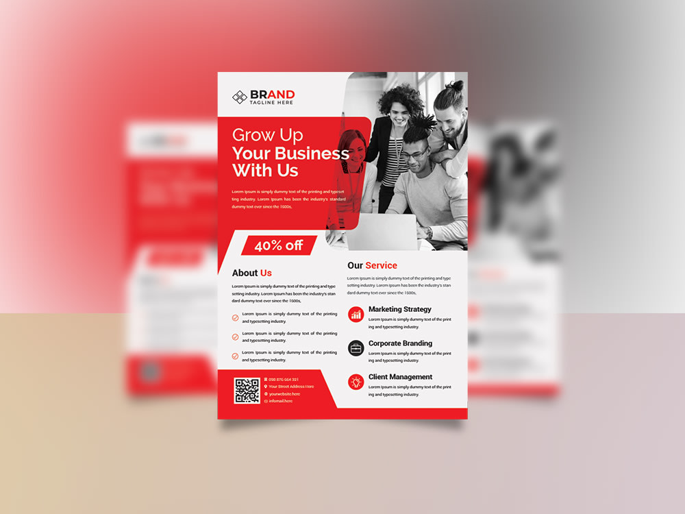 Professional Flyer For Your Business, A fantastic flyer design | Upwork