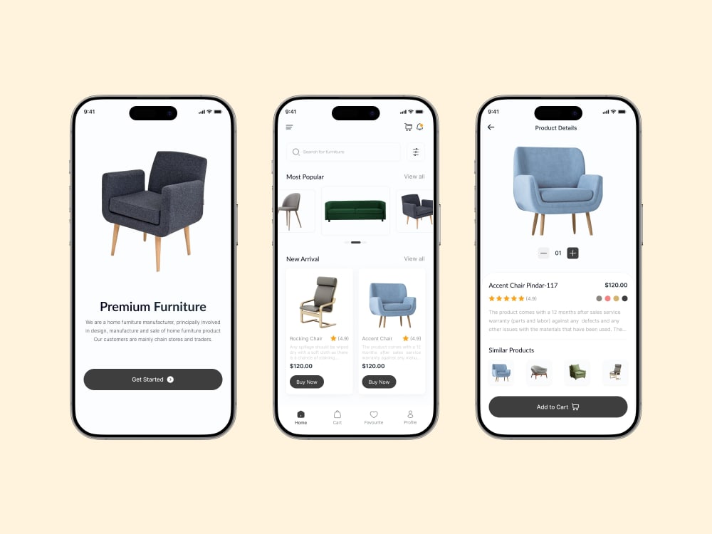 A custom UI UX Design & prototype for your Mobile App | Upwork