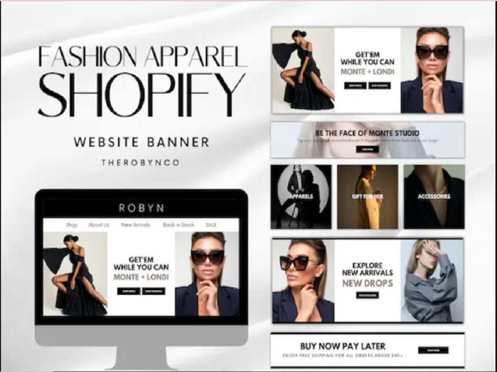 Shopify Store Design, UI UX Designer, Shopify App Expert, Custom Design ...
