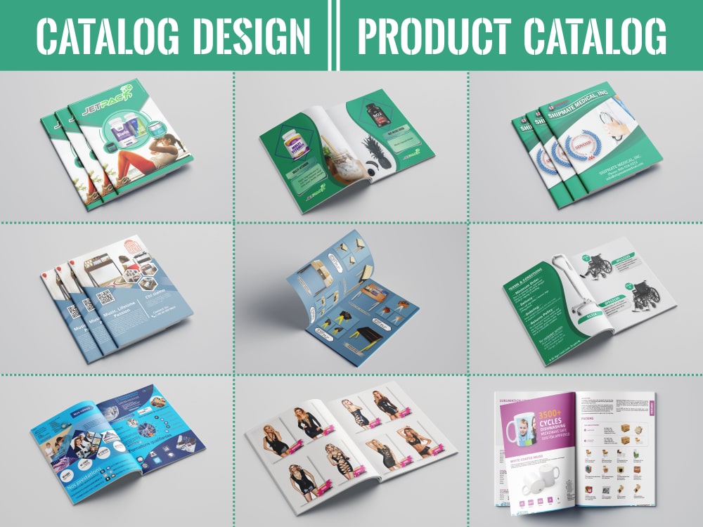 Design the professional custom Product Catalog and Brochure Design | Upwork