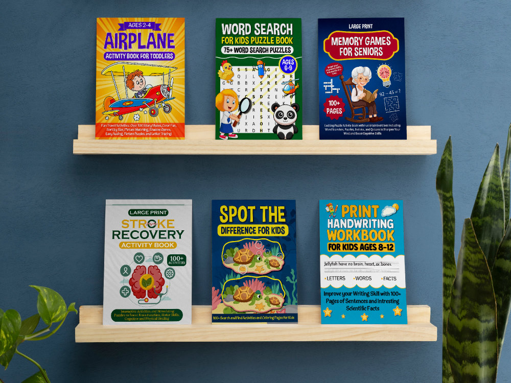 A High-Quality, Professionally Crafted Custom Activity Book | Upwork