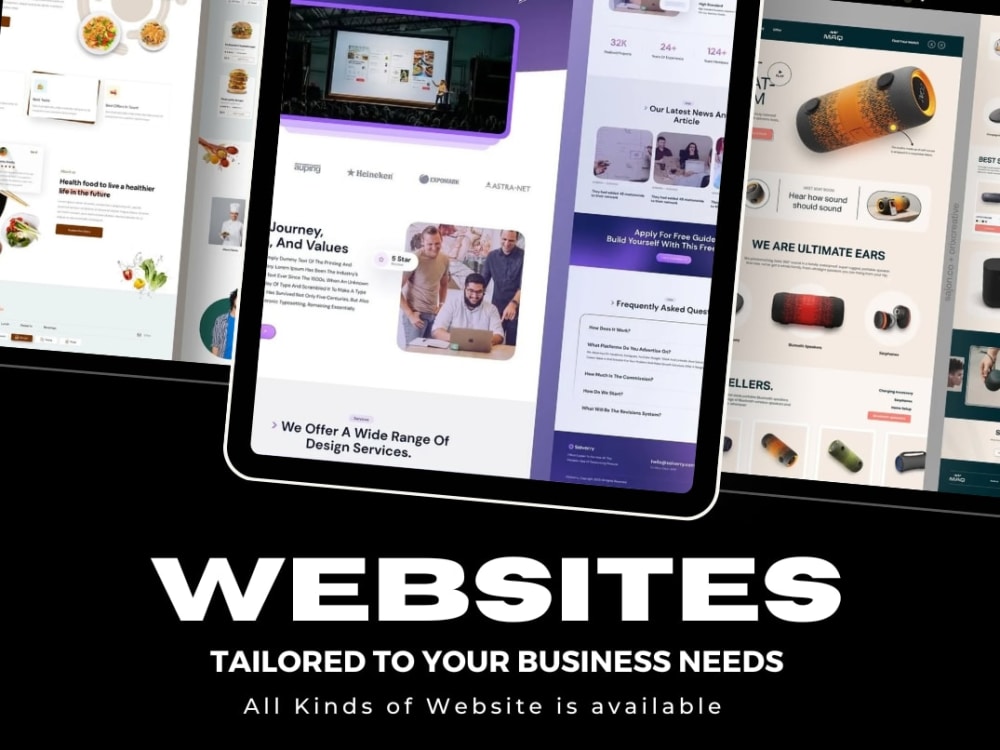 Responsive, modern websites to boost your business and user engagement ...