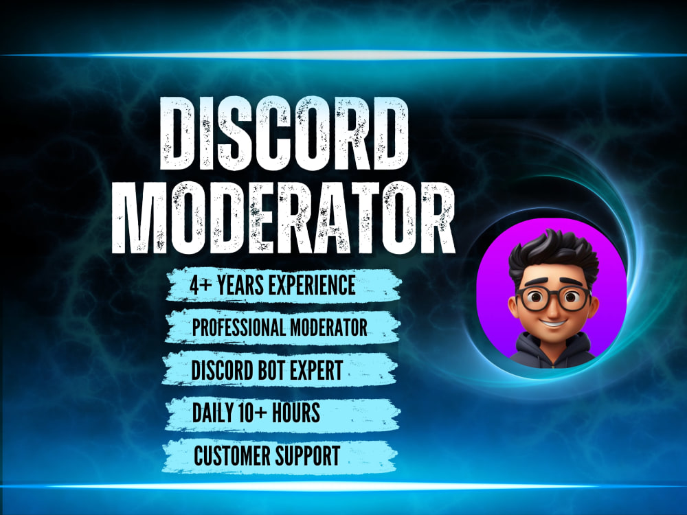 Professional discord server moderator | Upwork