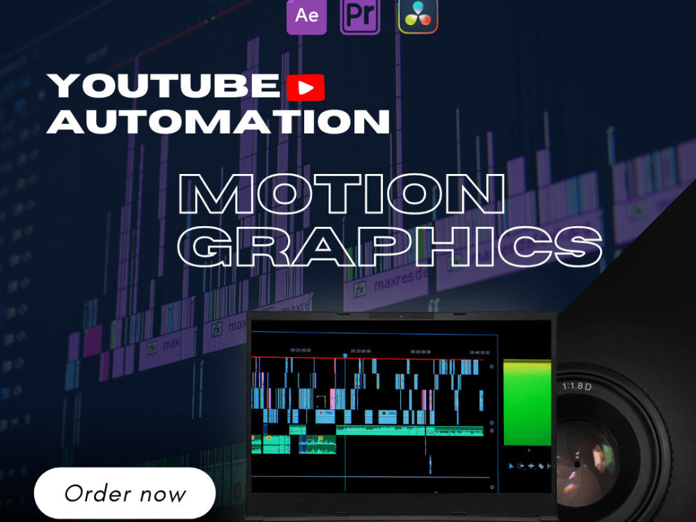 YouTube Automation Video editing | Motion Graphics | Upwork