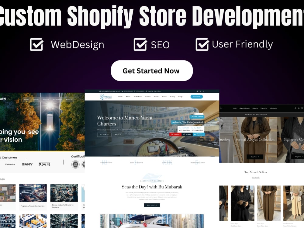 Custom Shopify Store Development | Upwork