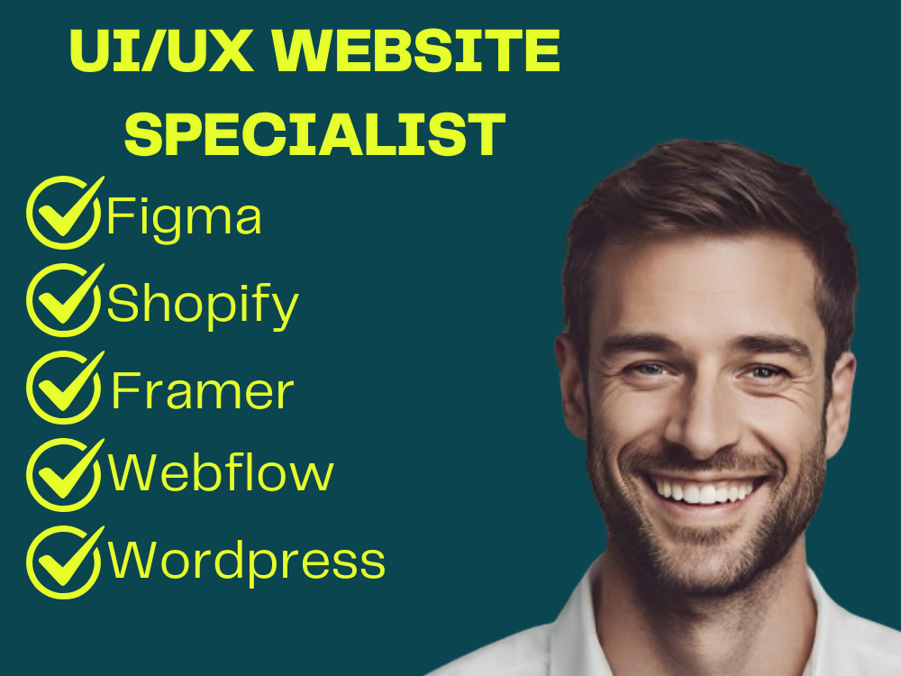 Website Landing Page UI UX design on Figma Wordpress Framer Webflow ...