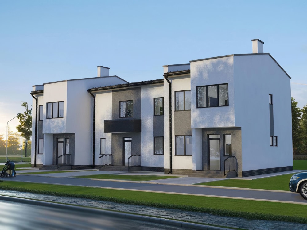 Realistic architectural visualization of the building | Upwork