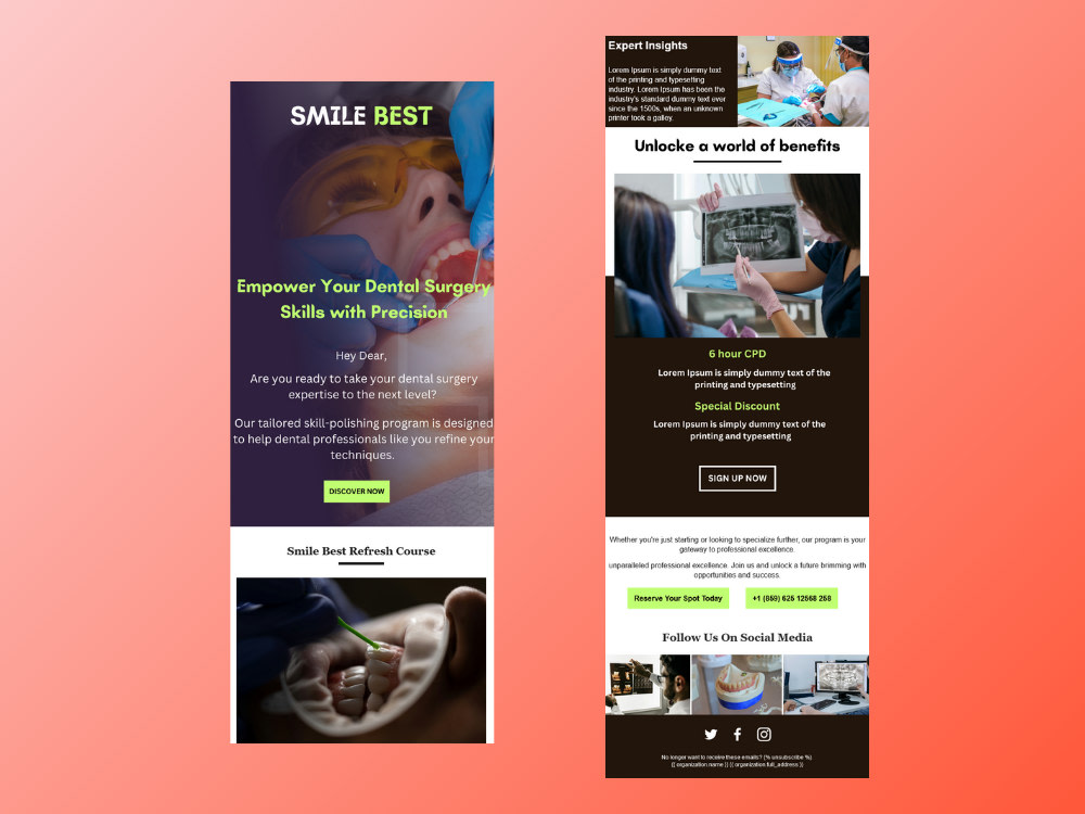Design professional klaviyo email template newsletter Upwork