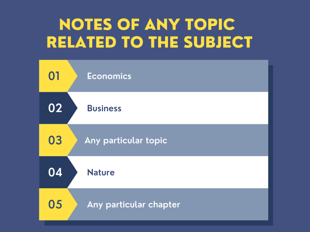 A professional Notes on any topic | Upwork