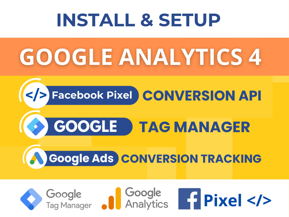 Google Analytics 4 | GTM | Facebook Pixel | Google Ads Conversion ...