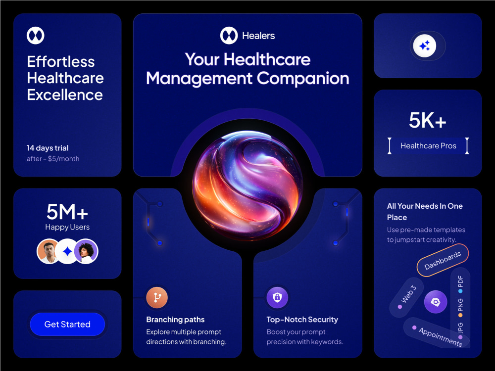 Landing page UI/UX design optimised for conversions | Upwork