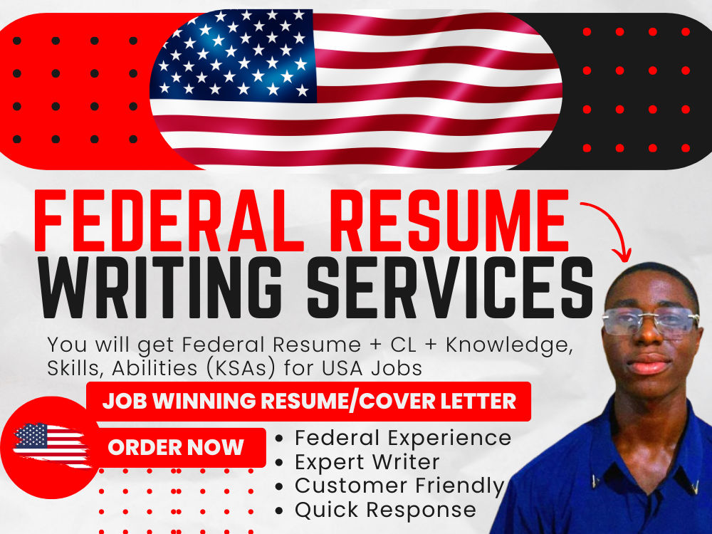 A Professional Job Winning Federal Resume for USA or Canada+ Veteran ...