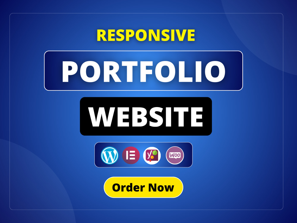 Professional Responsive Portfolio Website in WordPress | Upwork