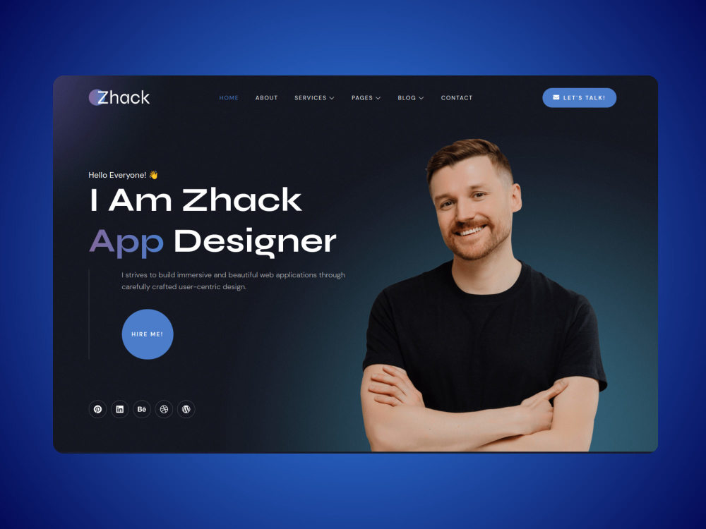 Professional Responsive Portfolio Website in WordPress | Upwork