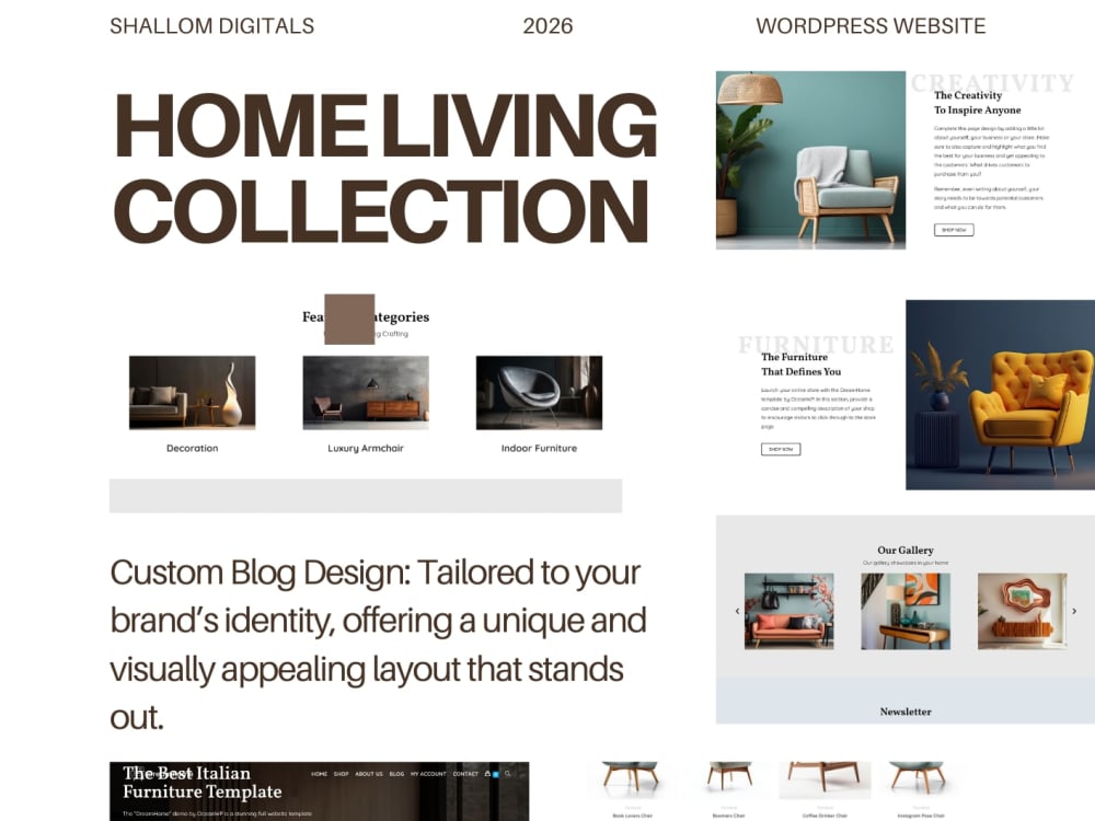 Custom Blog Design for wordpress website: Engage Your Audience | Upwork