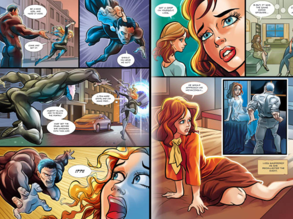 Craft comic book page, graphic novel, webcomic and manga | Upwork