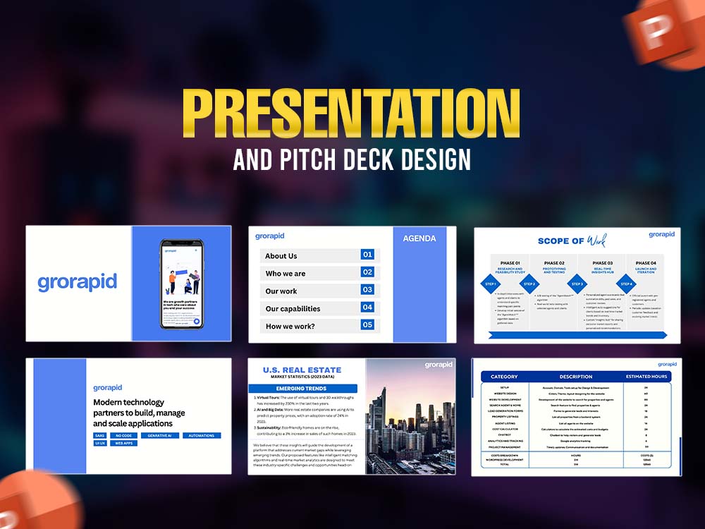 Professional Pitch Deck & Business Presentation Design for Success | Upwork
