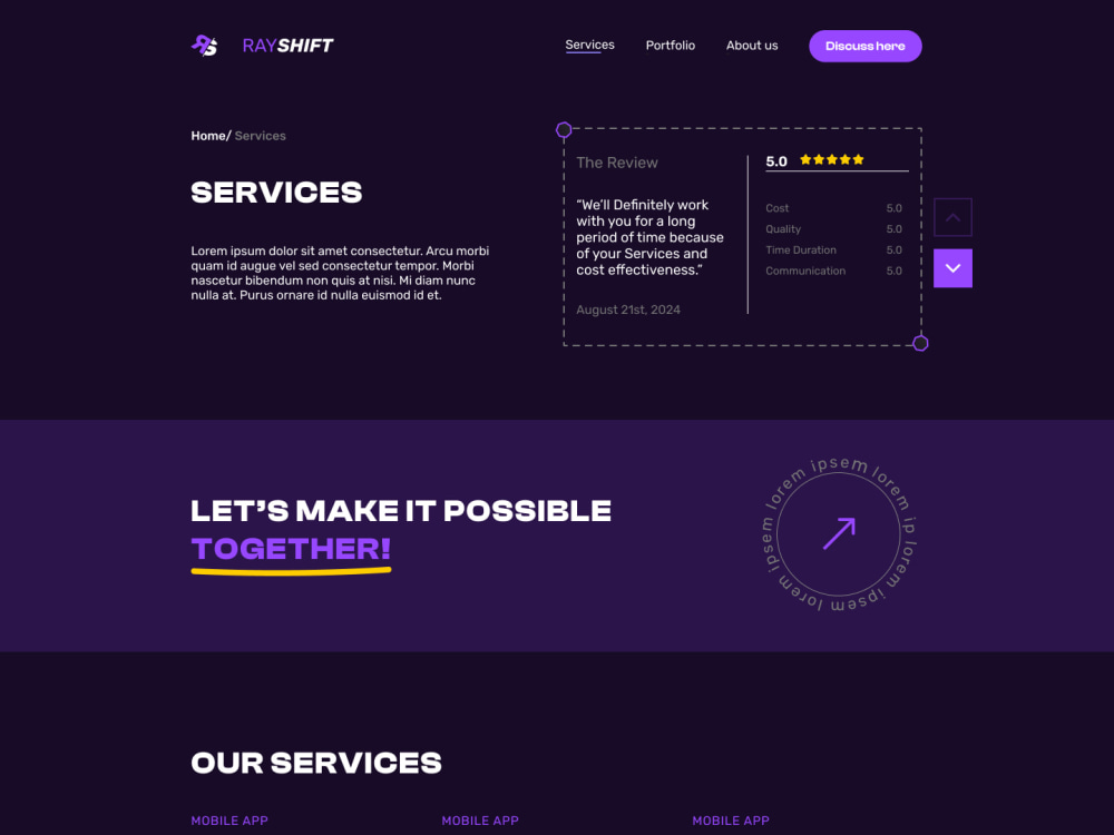Minimal and clean UI/ UX Design | Upwork