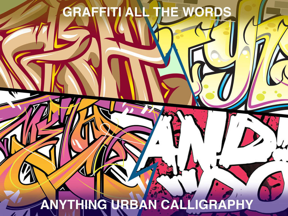 Awesome Graffiti Lettering by METH12 | Upwork