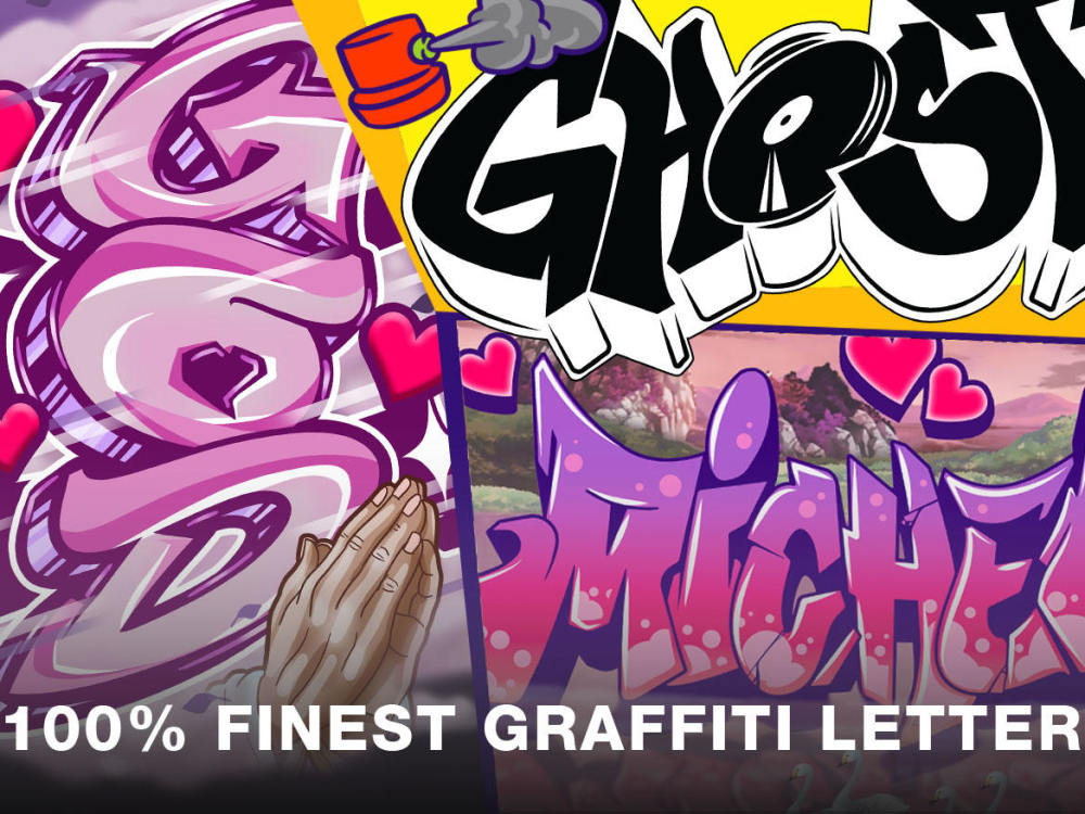 Awesome Graffiti Lettering by METH12 | Upwork