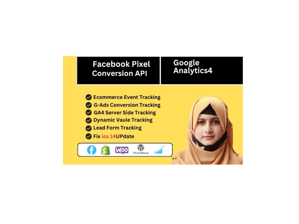 Api Razia I will setup or fix facebook pixel, conversion API | Upwork