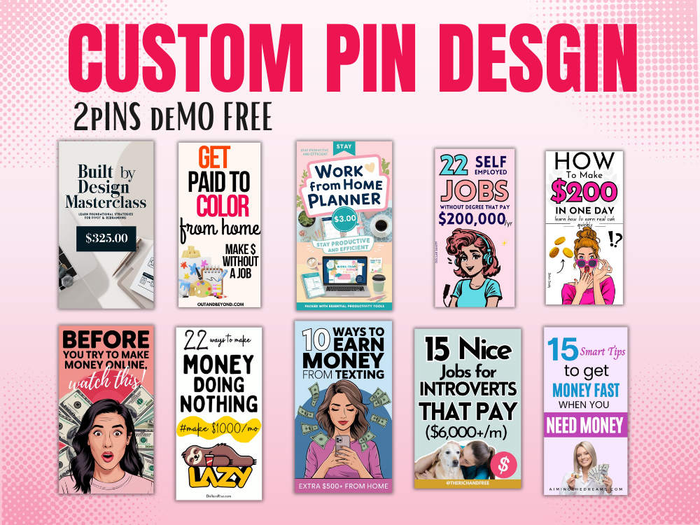 Pinterest Customize Custom Pinterest Pin desgins | Upwork