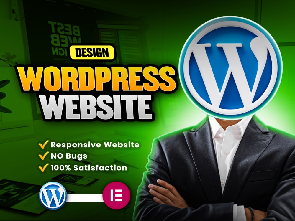 A professional wordpress responsive website with elementor | Upwork