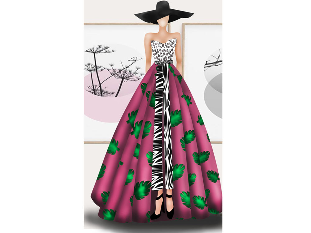 An artistic digital fashion illustrations that bring your vision to ...