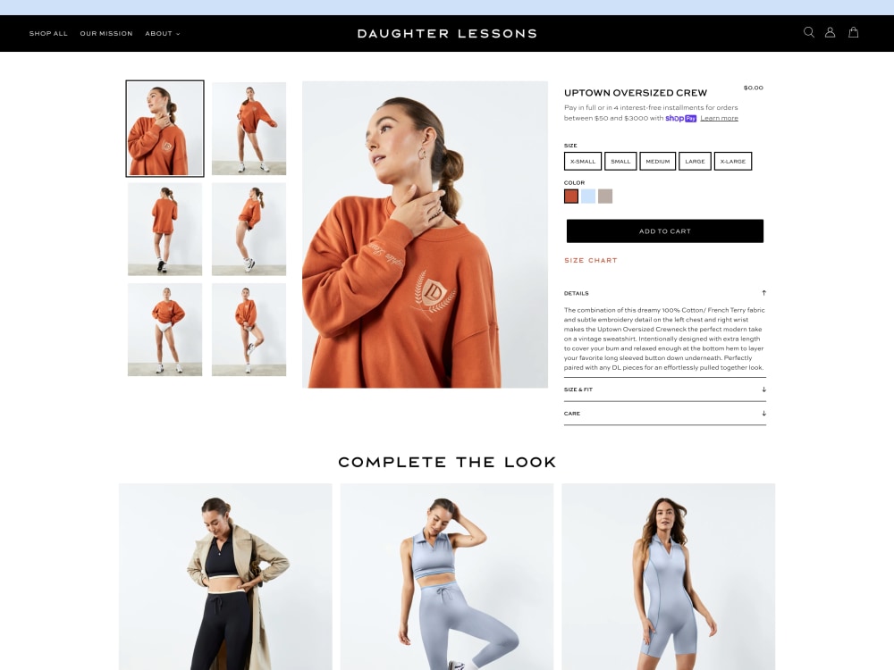 Custom Shopify website and development | Upwork
