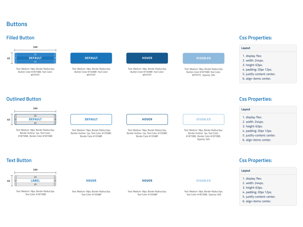 Professional UI UX design system, UI kit and style guide in Figma | Upwork
