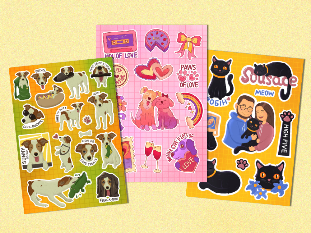 Sticker Ready To Use Custom High Quality STICKERS Designs Ready to Print | Upwork
