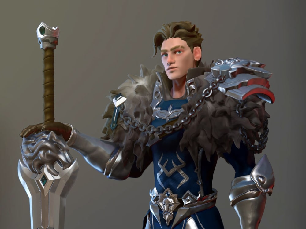 High-Quality 3D Character Modelling, 3D character with rigg and ...