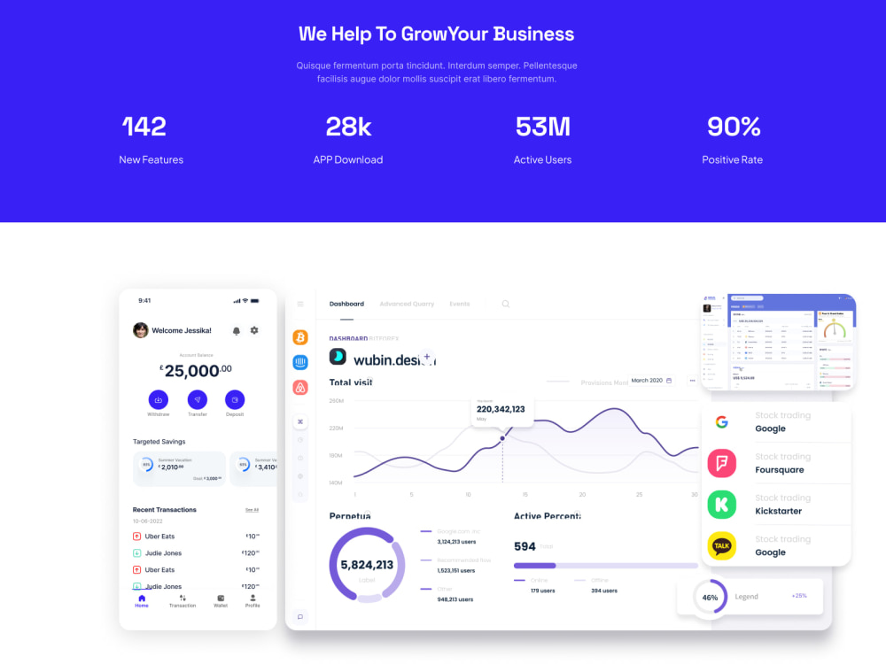 SaaS & Agency Website - Figma UI/UX Design - Website Design | Upwork