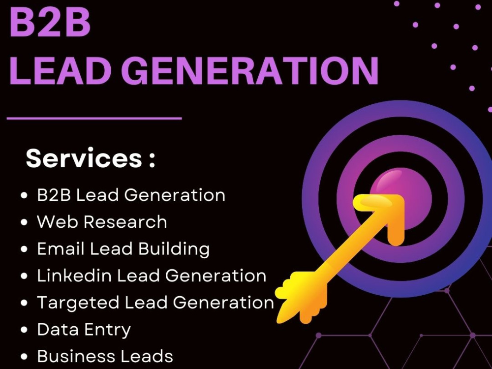 Niche targeted B2B lead generation for any industries | Upwork