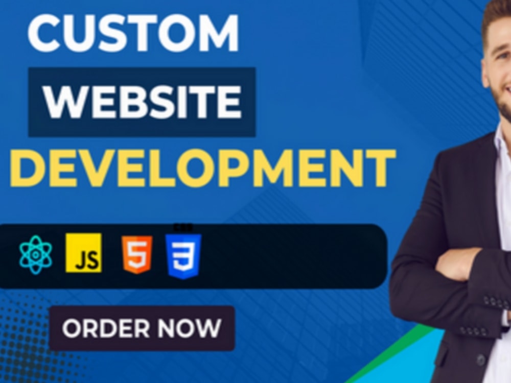 Custom Website Development | React, JavaScript, HTML, CSS | Upwork