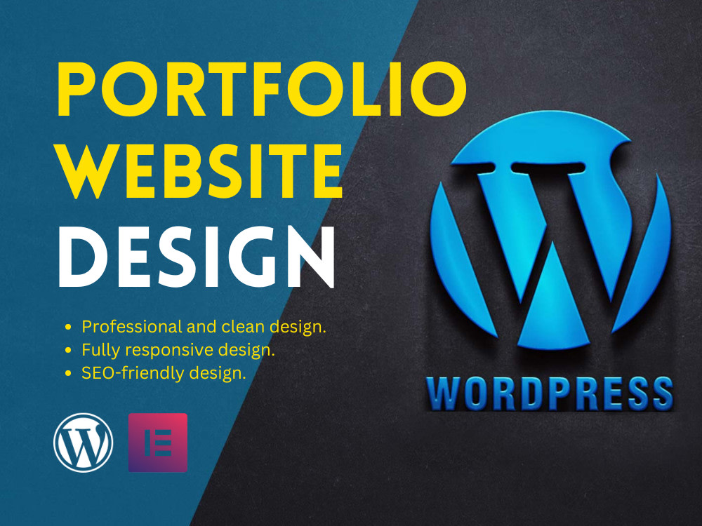 Five Pages Fully Responsive Personal / Portfolio Wordpress Website | Upwork