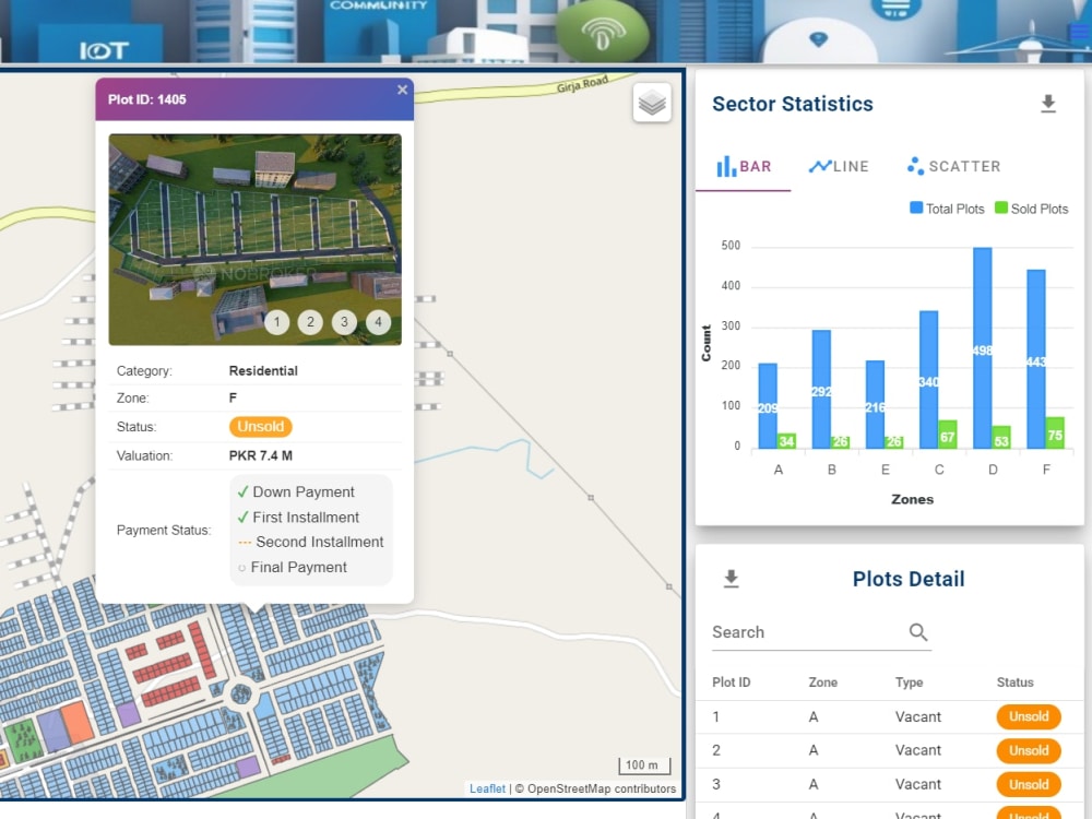 Interactive Web GIS Mapping Application with Custom Features | Upwork