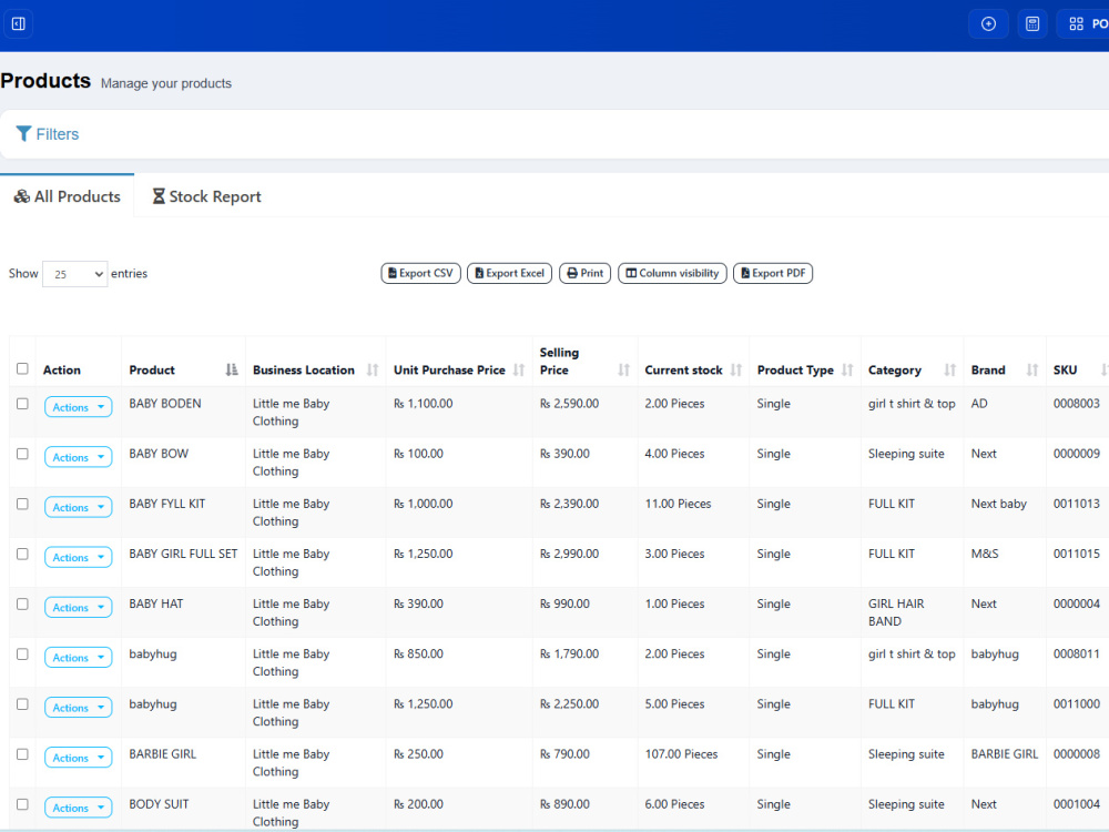 A custom ERP / POS System for Retail Businesses | Upwork