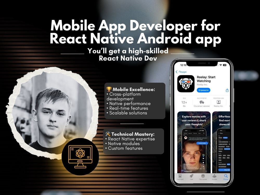 React Native Developer | Mobile App Developer for React Native Android ...