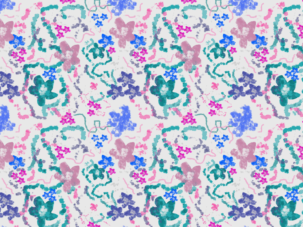 Watercolour Textile Pattern Watercolor seamless pattern for textile/wallpaper/apparel | Upwork