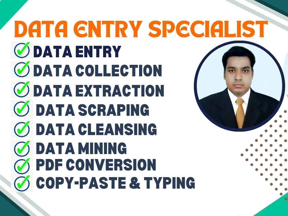 Professional Data Entry Specialist For All Types of Data Entry. | Upwork