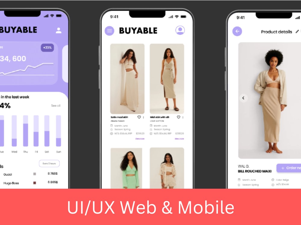 A custom UI/UX design for Android | iOS Mobile App | Upwork