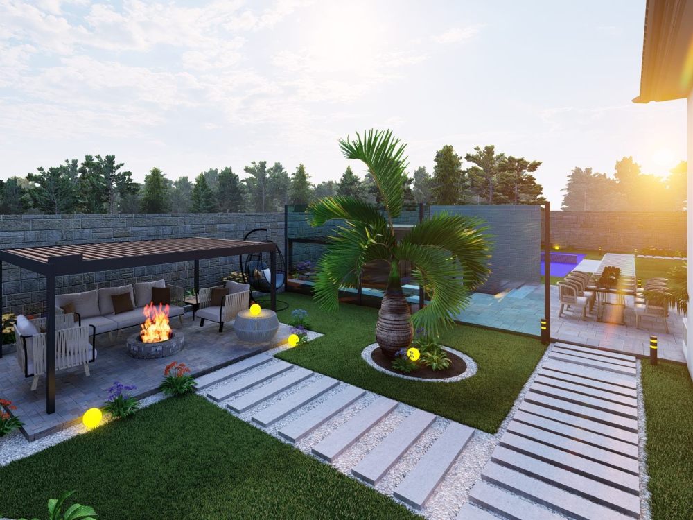 Landscape design, garden design, backyard, swimming pool | Upwork