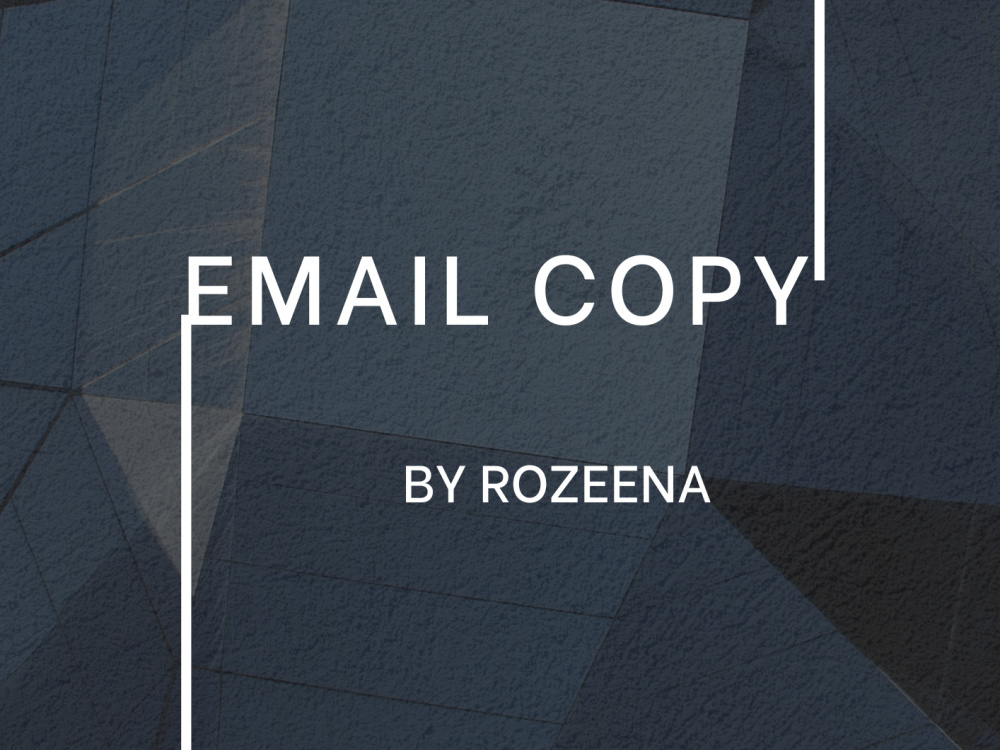 High-Converting Email Copy | Expert Email Copywriter | Upwork