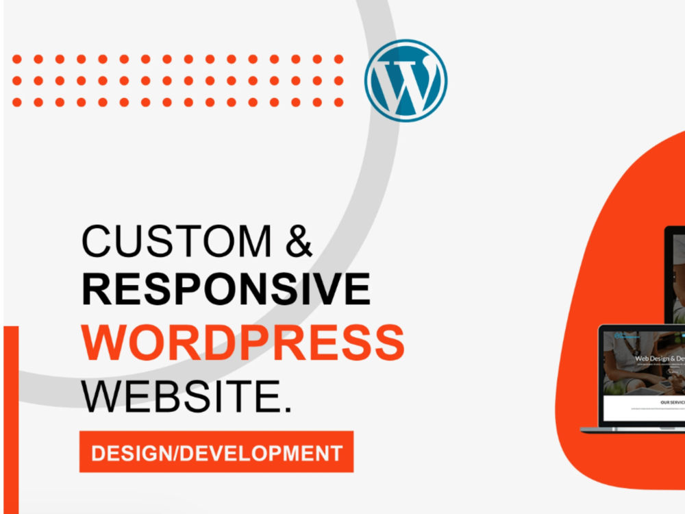 A modern and mobile friendly WordPress website design | Upwork