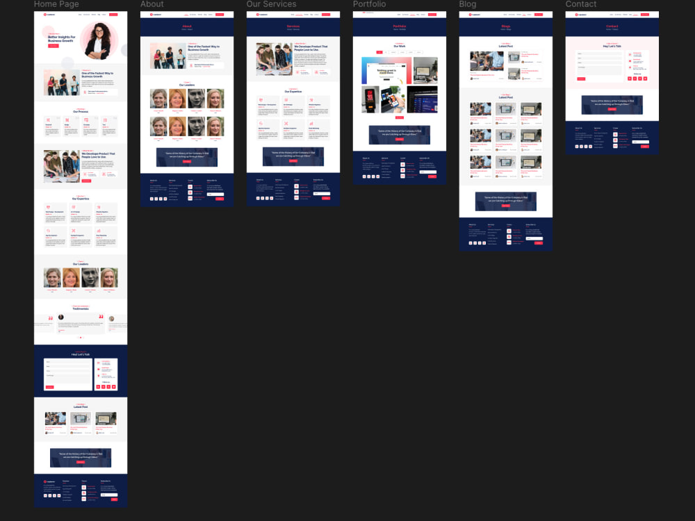 Fully responsive Webflow Website with smooth interactions | Upwork