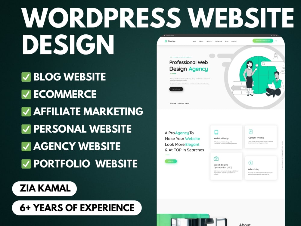 Responsive WordPress Website Design and Development | WordPress Expert ...