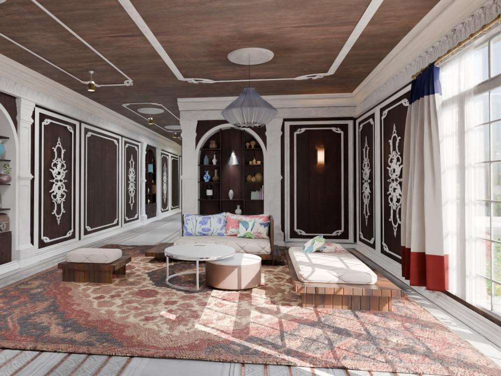 Living room interior design and 3d rendering | Upwork