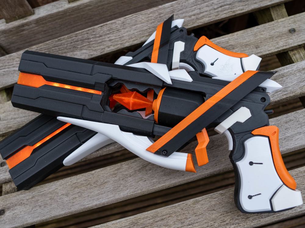 Your cosplay prop/weapon model professionally 3D printed and assembled ...