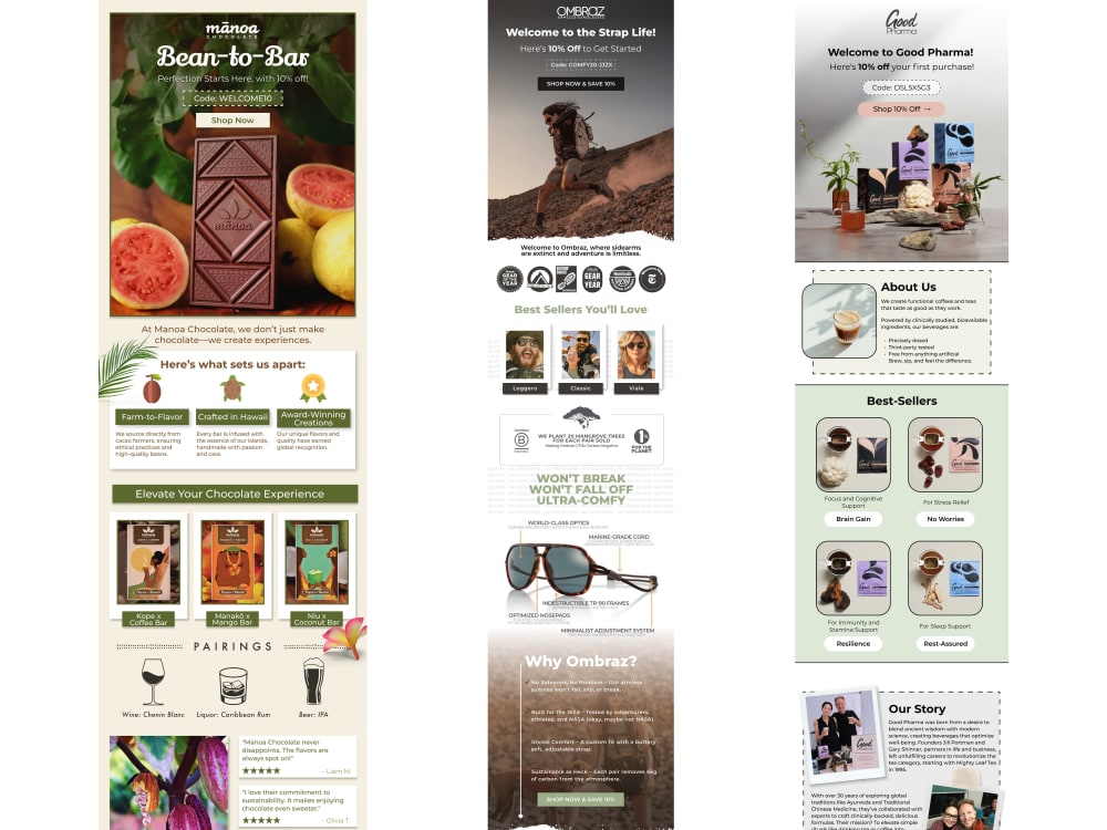 Responsive Email Design | Fully Customizable HTML Template | Upwork